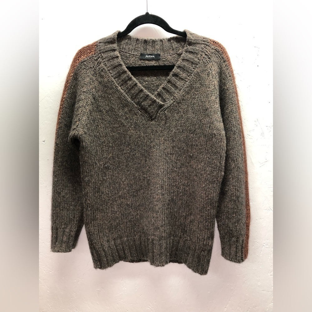 Alpha studio merino alpaca sweater